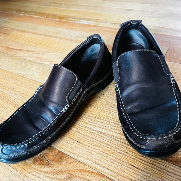 Cole Haan Men's Brown Leather Loafers Size 9M - Picture 4 of 9